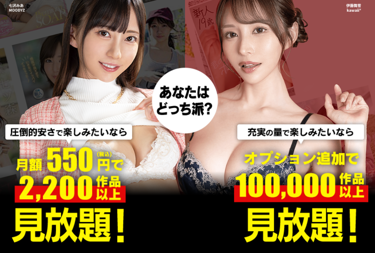 FANZATVの月額サブスク